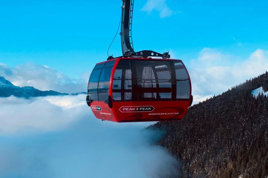 Canada Peak-to-Peak Gondola in Whistler