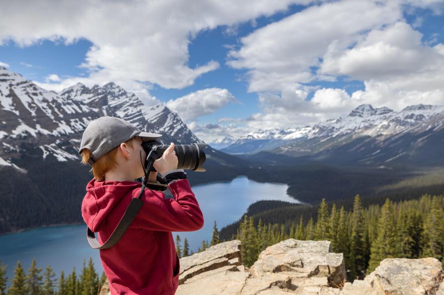 Canada Peyto Lake in Banff National Park