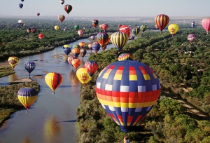 Internationaal luchtballon festival | Albuquerque