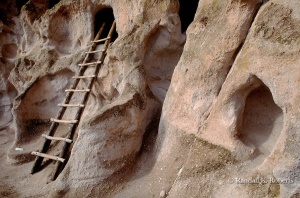 toegang rotsformaties | Bandelier National Monument
