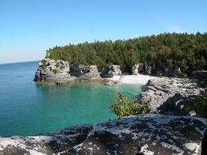 rotsachtige kustlijn | Bruce Peninsula National Park