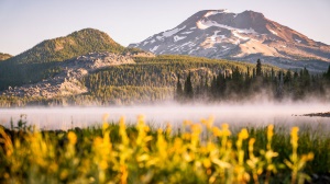 autoroute met prachtige uitzichten | Cascade Lakes