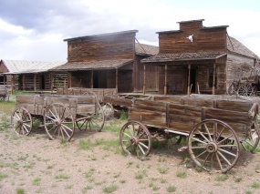 oude ranch huisjes | Cody