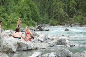 afkoelen in de Columbia River | Columbia Valley