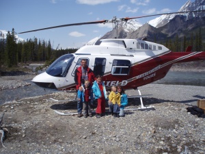 Heli Tour over de Rocky Mountains | Jasper AB