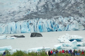 ijsschotsen op de Taku River | Juneau