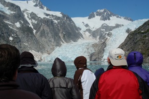 uitzicht op de gletsjers tijdens een boottour | Kenai Fjords National Park