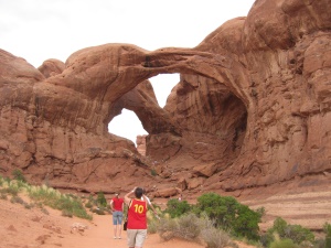 de rotsbogen van Arches | Moab