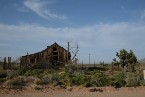 vervallen huis | Mojave National Preserve