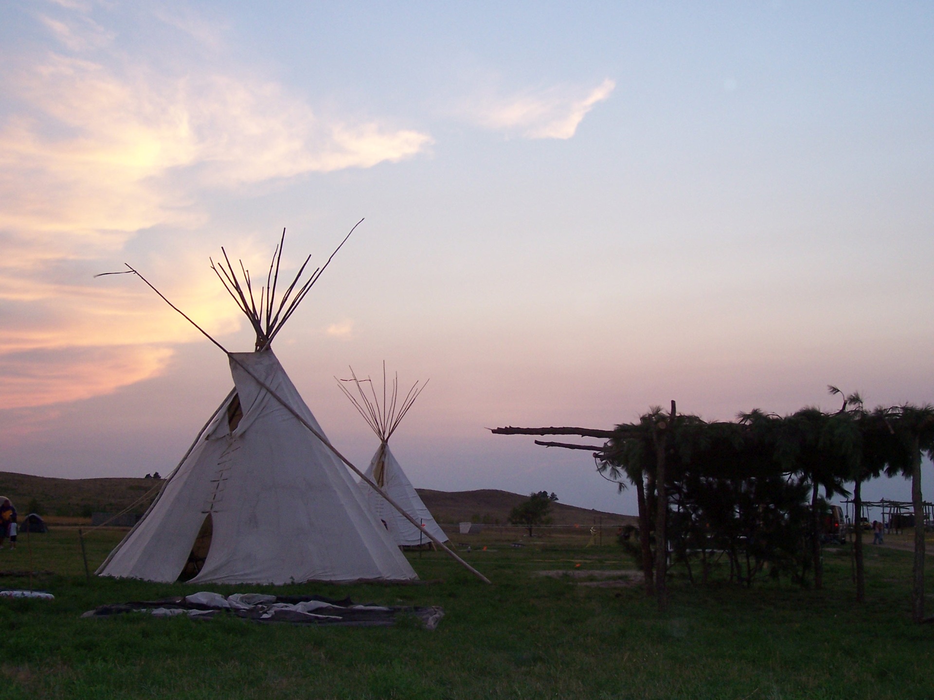 originele tipi | Navajo Indian Reservation