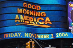 grootschalige reclame-uitingen op Times Square | New York