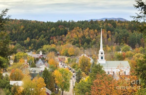 opvallende kerk in Stowe | Noordelijke Green Mountains