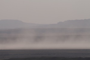 zandstorm over de woestijn | Salt Lake City