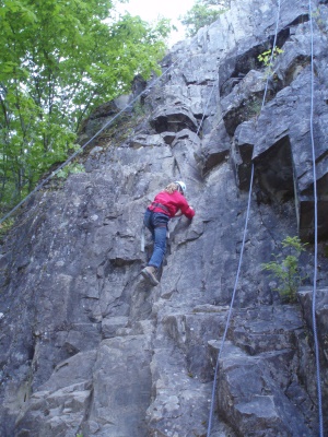 klimmen met kinderen - Strathcona Provincial Park