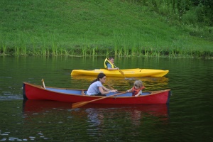 Kanoen met kinderen - Wells Gray Provincial Park BC