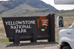 entree tot het park | West Yellowstone