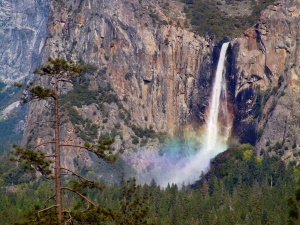 een van de 15 watervallen in Yosemite NP | Yosemite National Park